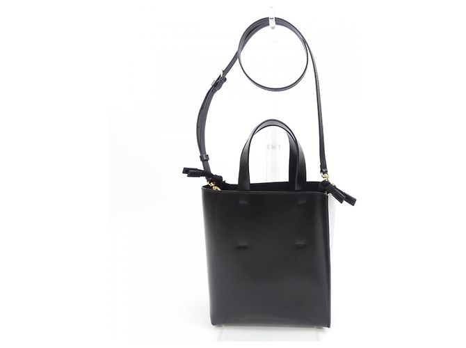 Mini borsa Marni MUSEO in vitello - vista 3