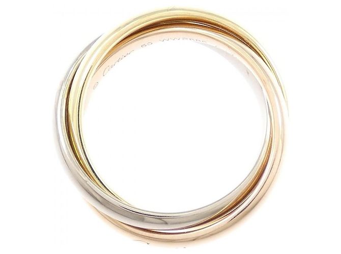 Anello Cartier Trinity Tre Oro Misura 10 - vista 2