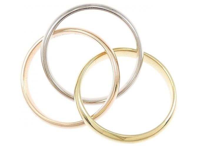 Anello Cartier Trinity Tre Oro Misura 10 - vista 3