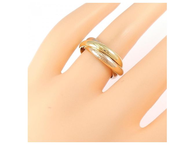 Anello Cartier Trinity Tre Oro Misura 10 - vista 5