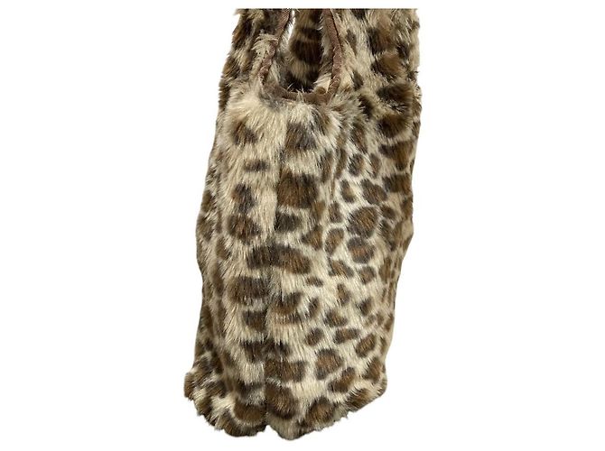 Autre Marque Borsa Tote HEAD PORTER in eco-pelliccia leopardata - vista 2