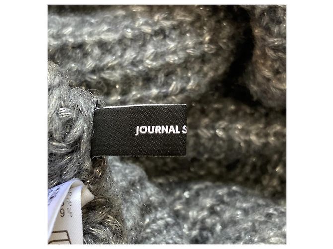 Autre Marque JOURNAL STANDARD Strickpullover mit Pailletten und Stehkragen - Ansicht 5