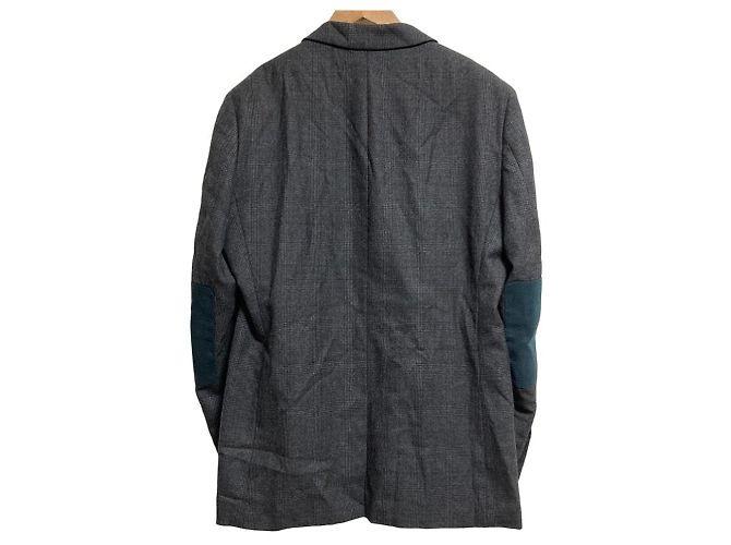 Autre Marque Donna Karan New York Glen Check Single Jacket - Ansicht 2