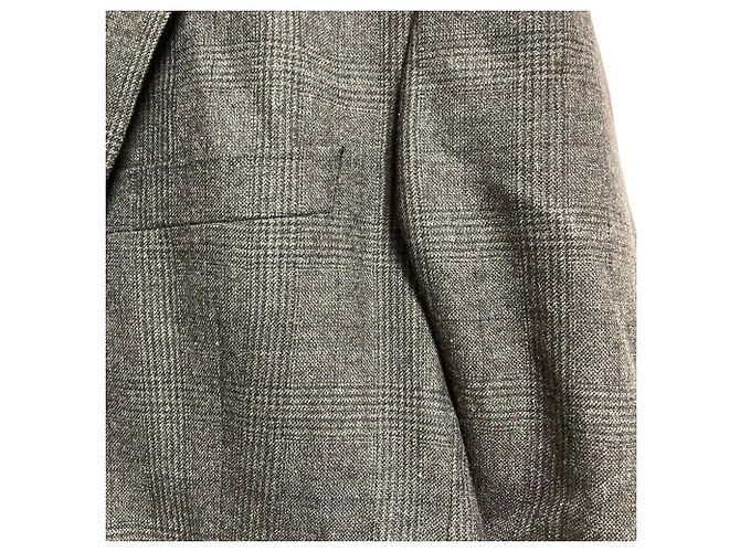 Autre Marque Donna Karan New York Glen Check Single Jacket - Ansicht 3