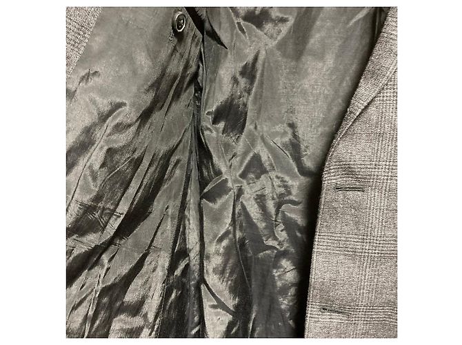 Autre Marque Donna Karan New York Glen Check Single Jacket - Ansicht 4