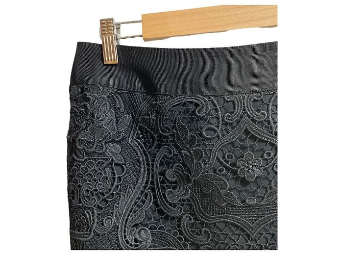 Autre Marque Gonna in pizzo nera ADORE - vista 2