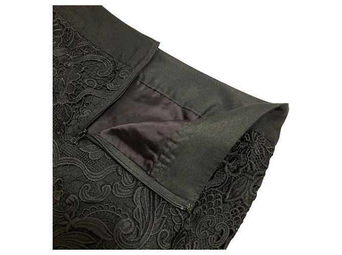 Autre Marque Gonna in pizzo nera ADORE - vista 4