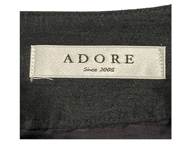 Autre Marque Gonna in pizzo nera ADORE - vista 6