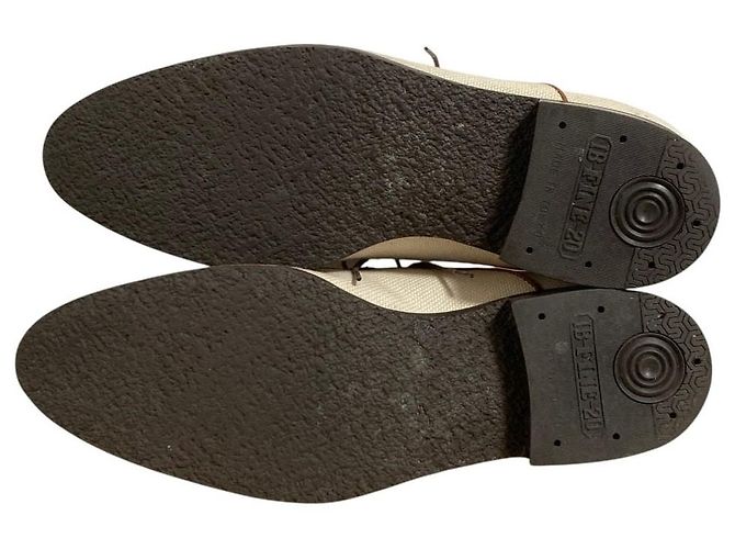 Scarpe business Louis Vuitton in pelle e canvas - vista 5