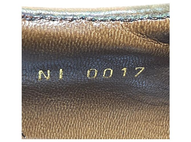 Scarpe business Louis Vuitton in pelle e canvas - vista 8