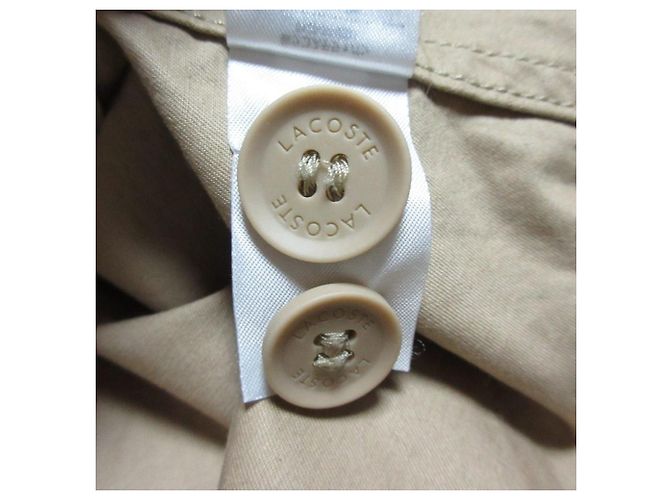 Autre Marque Casaco camisa de trabalho em sarja de algodão Lacoste - vista 8