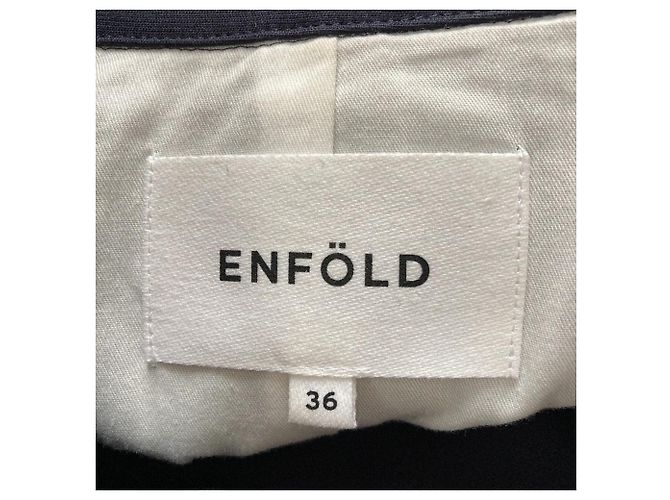 Autre Marque ENFOLD Trench Coat Double Face - vista 3