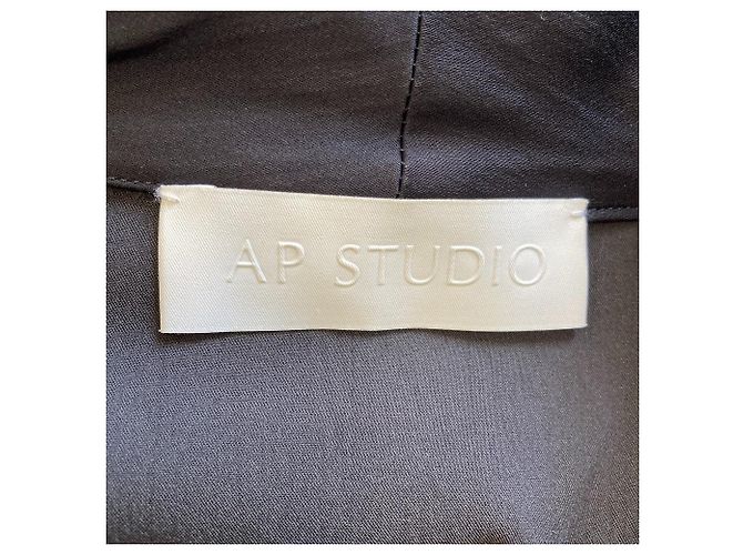 Autre Marque Cappotto in maglia AP STUDIO Blu navy - vista 3