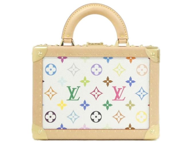 Borsa Louis Vuitton Petite Valise in canvas rivestito - vista 2