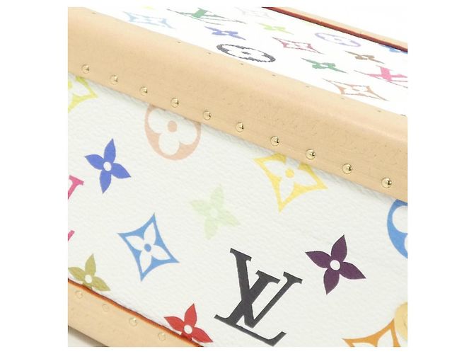 Borsa Louis Vuitton Petite Valise in canvas rivestito - vista 3