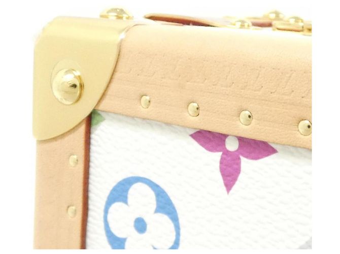 Borsa Louis Vuitton Petite Valise in canvas rivestito - vista 5