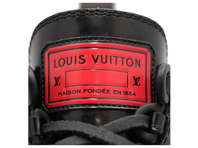 Louis Vuitton Laureate Monogram Platform Boots - view 12