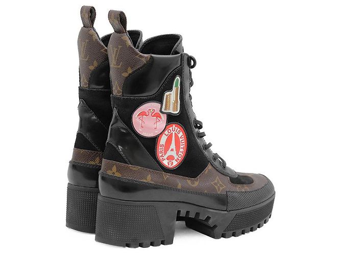 Louis Vuitton Laureate Monogram Platform Boots - view 16