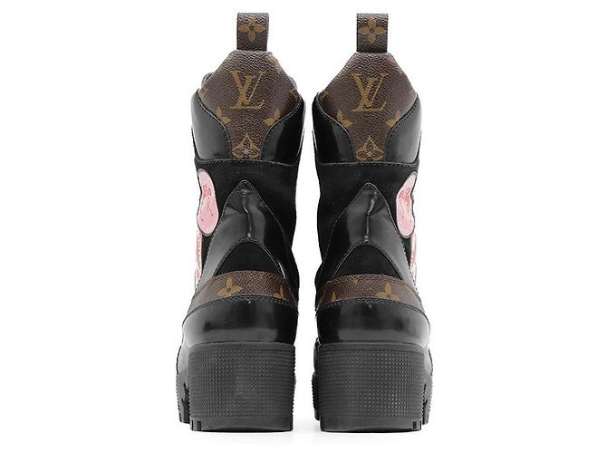 Louis Vuitton Laureate Monogram Platform Boots - view 7