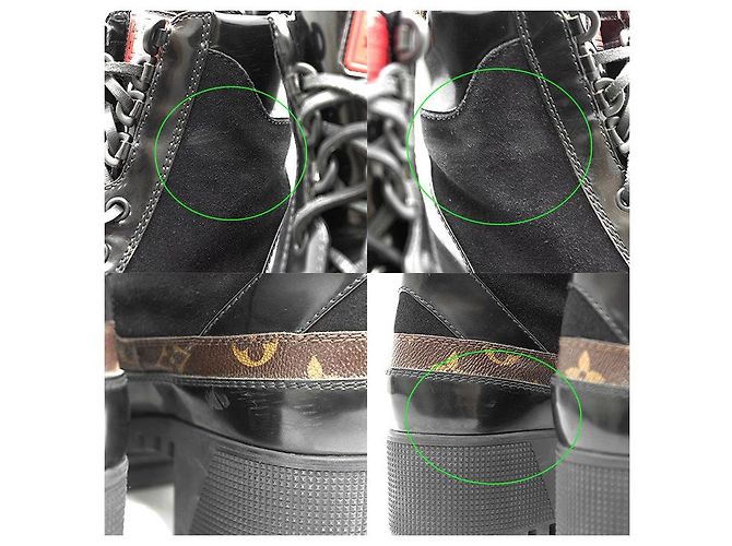 Louis Vuitton Laureate Monogram Platform Boots - view 9