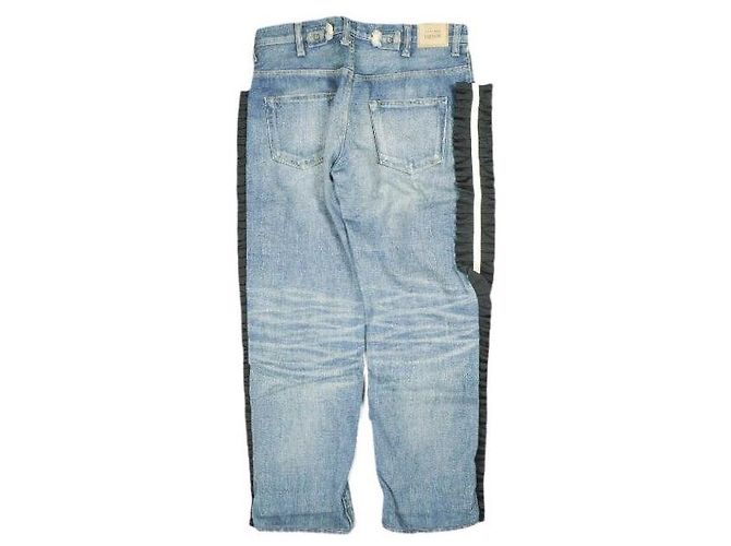 Autre Marque Tu es mon TRESOR Antique Jeans Denim Pants - vista 2