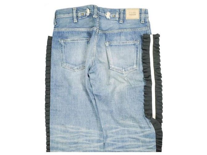 Autre Marque Tu es mon TRESOR Antique Jeans Denim Pants - vista 6