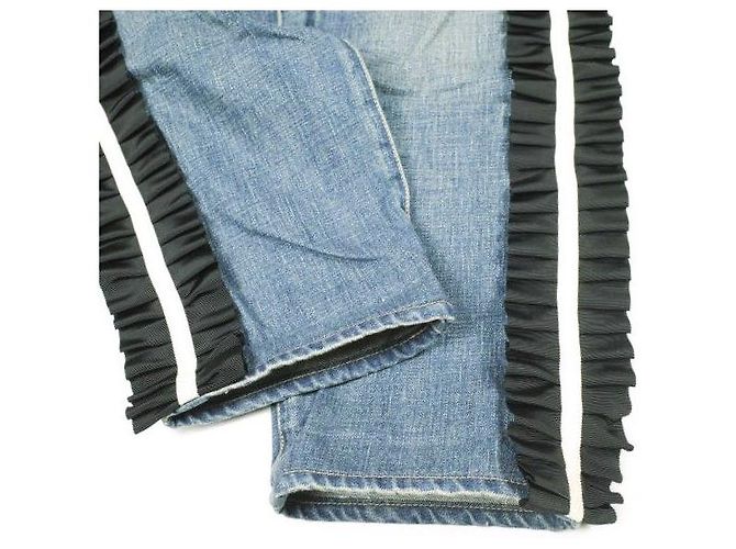 Autre Marque Tu es mon TRESOR Antique Jeans Denim Pants - vista 8