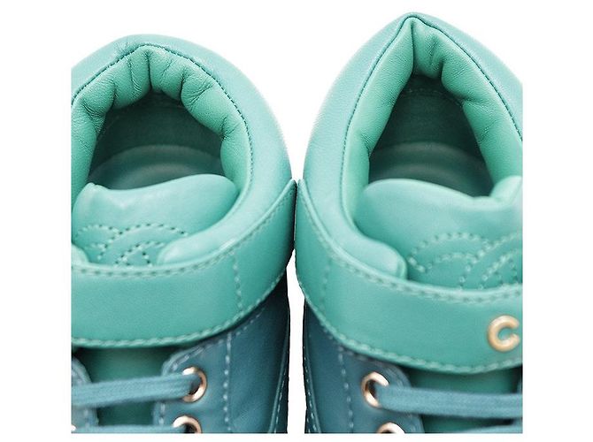 CHANEL Mid Cut Sneaker aus Leder - Ansicht 5