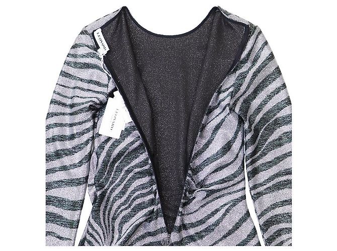 Leonard Kleid aus metallischem Stretch-Jersey - Ansicht 8