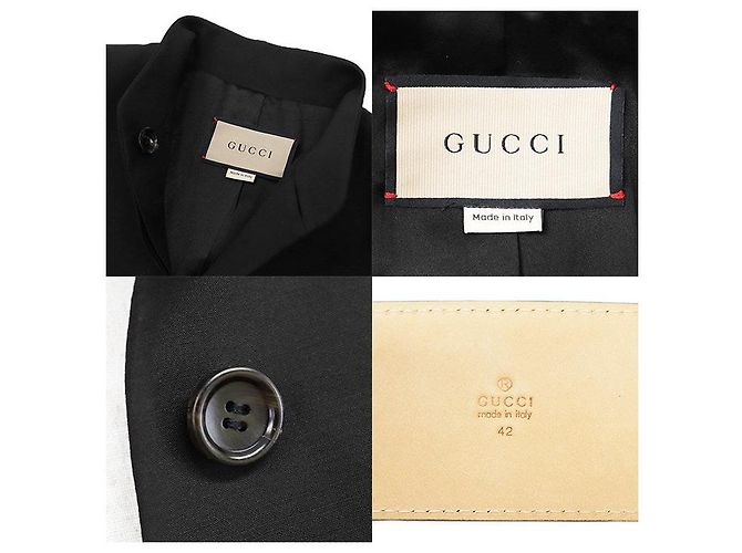 Chaqueta Gucci de lana y seda - vista 9