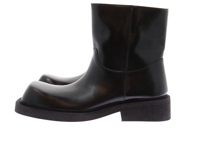 Balenciaga Stivaletti "Rhino Bootie" in pelle nera - vista 3
