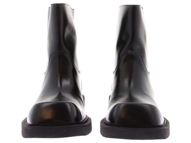 Balenciaga Stivaletti "Rhino Bootie" in pelle nera - vista 5