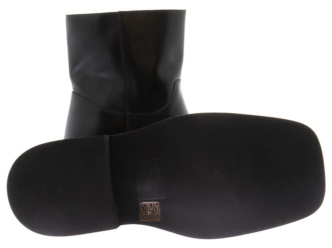 Balenciaga Stivaletti "Rhino Bootie" in pelle nera - vista 7