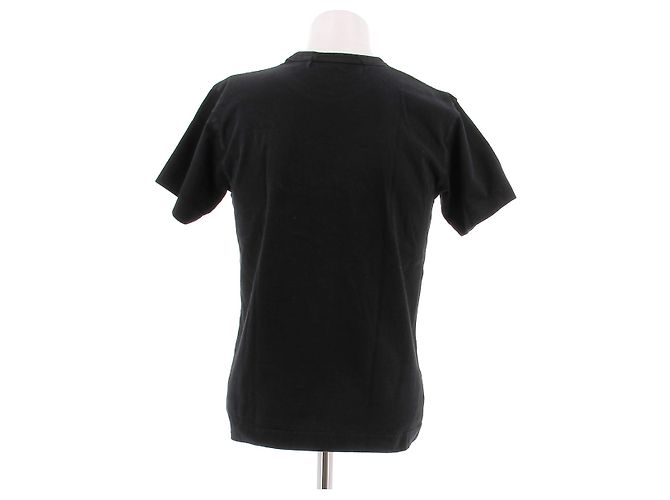 Autre Marque Camiseta negra de algodón COMME DES GARÇONS PLAY - vista 2