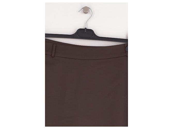 Autre Marque Weite braune Hose - Ansicht 3