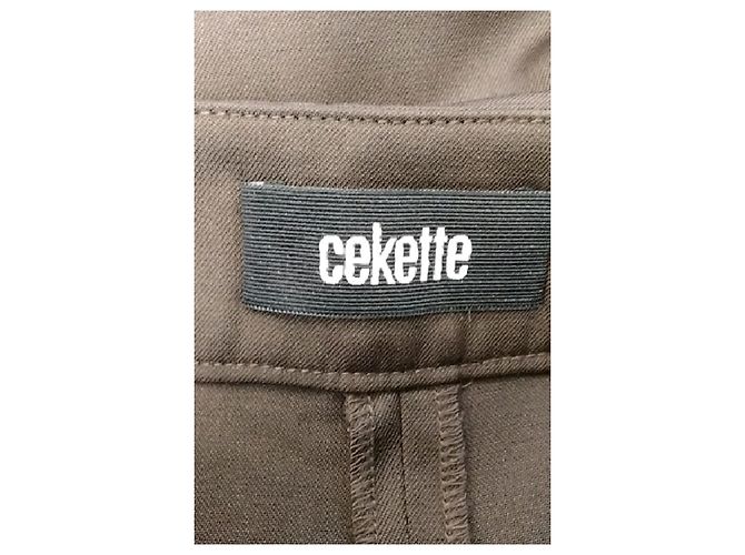 Autre Marque Weite braune Hose - Ansicht 5