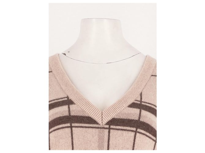 Anine Bing Jersey de cachemira beige - vista 5