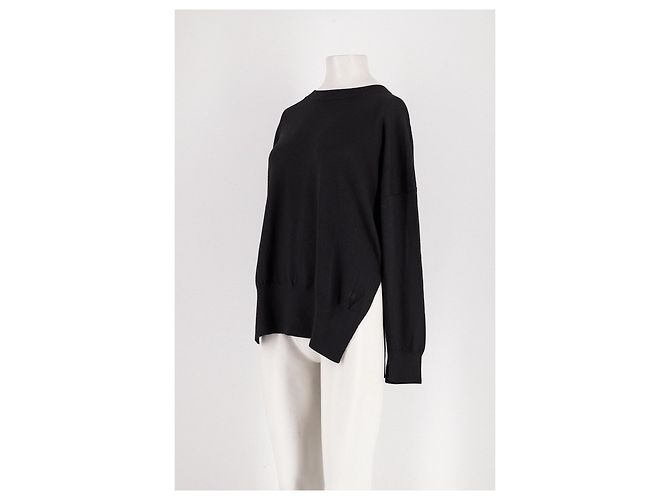 Laurence Bras Wollpullover Schwarz - Ansicht 4