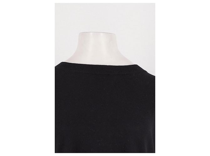 Laurence Bras Wollpullover Schwarz - Ansicht 5
