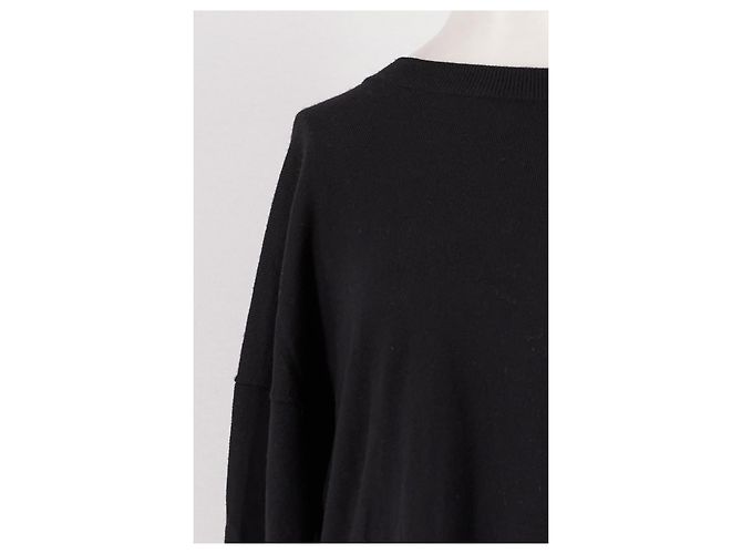 Laurence Bras Wollpullover Schwarz - Ansicht 6