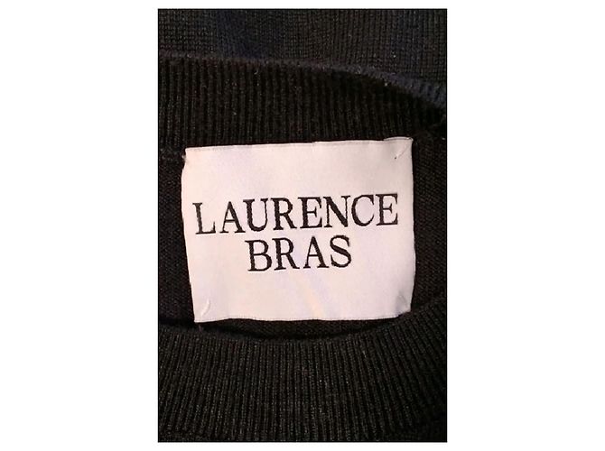 Laurence Bras Wollpullover Schwarz - Ansicht 7