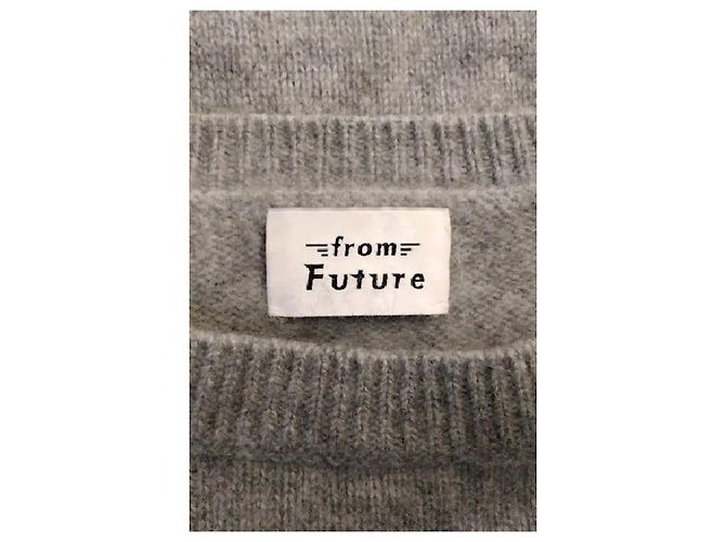 Autre Marque Camisola de cashmere cinzento - vista 7