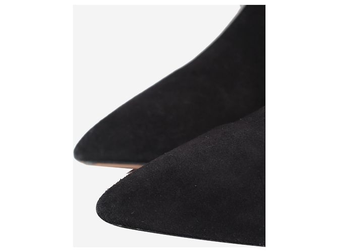 Paris Texas Botas altas Anja de ante negro - talla EU 38.5 - vista 4