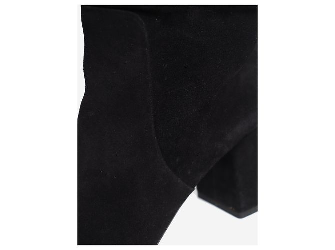 Paris Texas Botas altas Anja de ante negro - talla EU 38.5 - vista 5