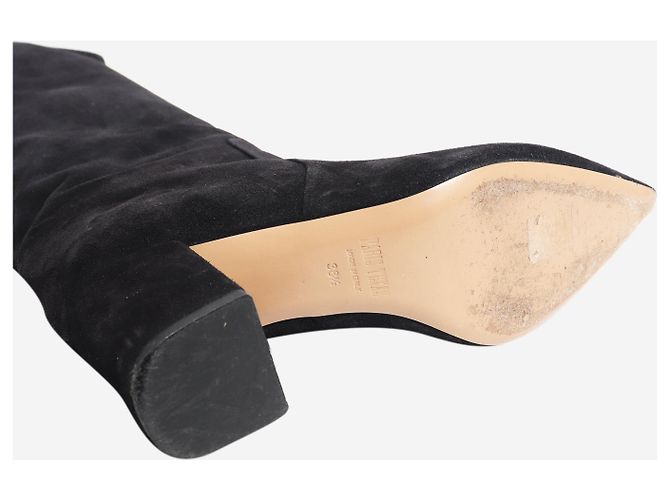 Paris Texas Botas altas Anja de ante negro - talla EU 38.5 - vista 6