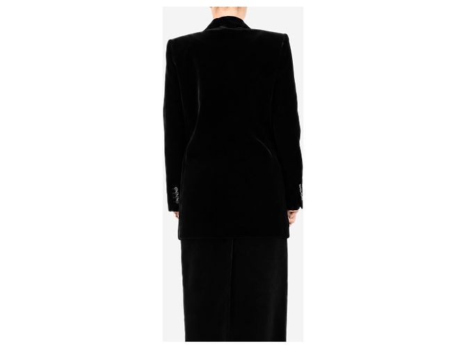Autre Marque Veste en velours noir - size UK 14 - vue 2