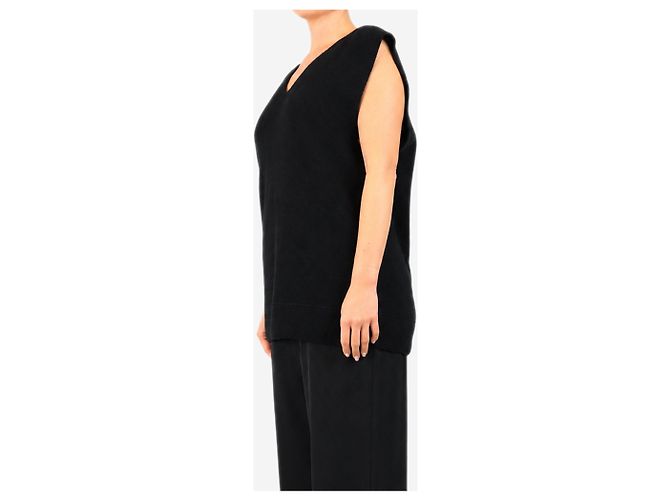The row Lleyton Strickweste schwarz - size L - Ansicht 3