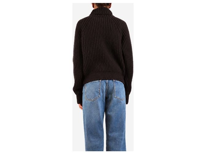 Khaite Rollkragenpullover aus Kaschmir in Dunkelbraun - size XS - Ansicht 2