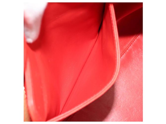 LOEWE Amazona 36 Handtasche Leder Rot Gold - Ansicht 24