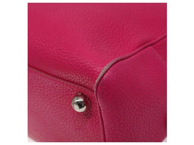 LOEWE Anagram Handtasche Leder Rosa Gold - Ansicht 15